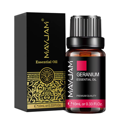 10ML Premium Essential Oil Set - Lavender, Jasmine, Eucalyptus, Vanilla, Sandalwood, Bergamot, Rosemary, Citronella, Cinnamon Fragrance Oils