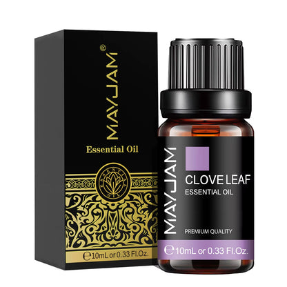 10ML Premium Essential Oil Set - Lavender, Jasmine, Eucalyptus, Vanilla, Sandalwood, Bergamot, Rosemary, Citronella, Cinnamon Fragrance Oils