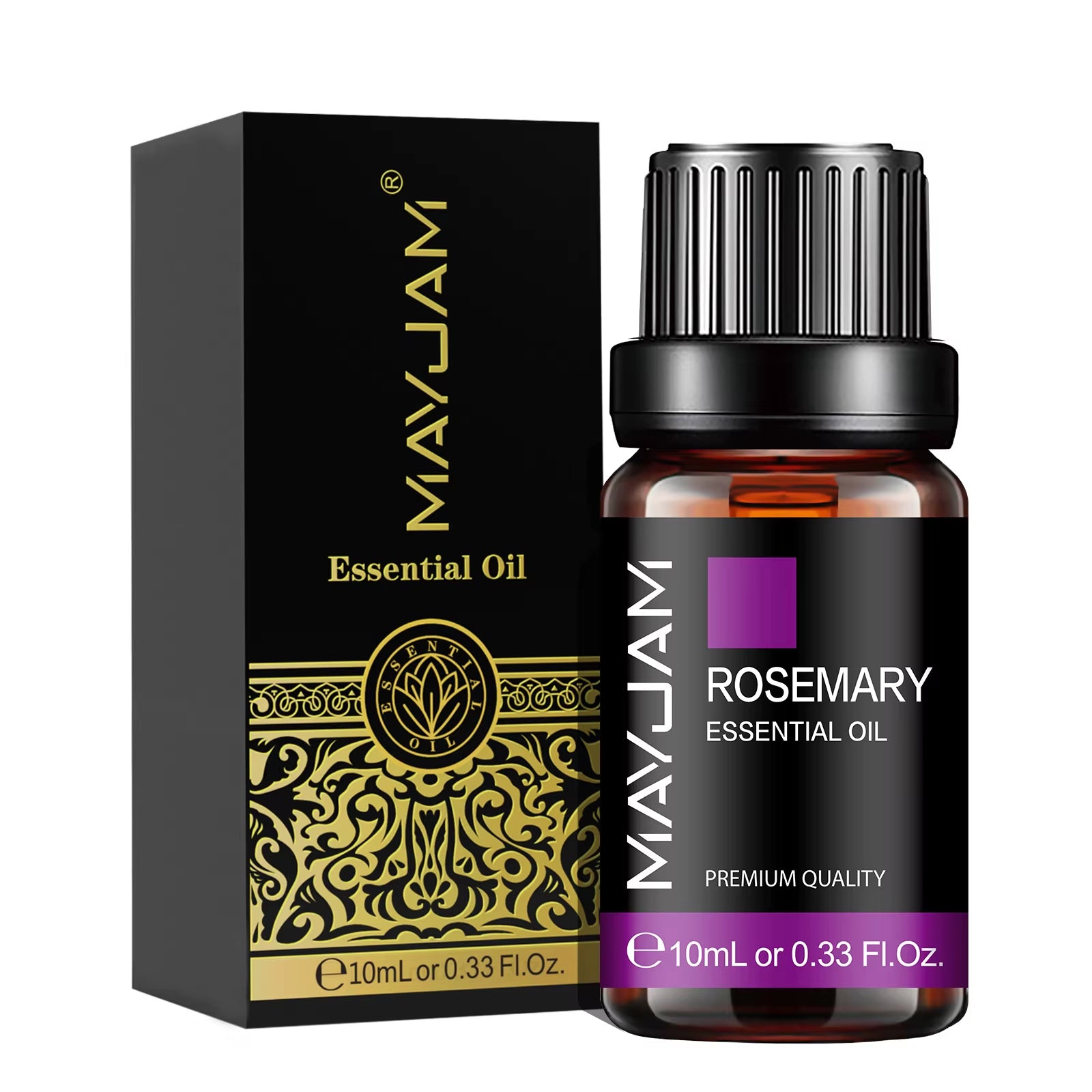 10ML Premium Essential Oil Set - Lavender, Jasmine, Eucalyptus, Vanilla, Sandalwood, Bergamot, Rosemary, Citronella, Cinnamon Fragrance Oils
