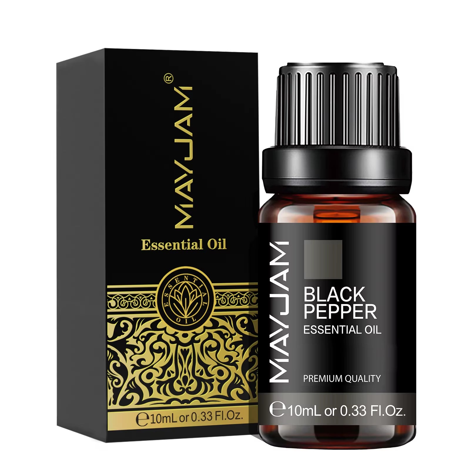 10ML Premium Essential Oil Set - Lavender, Jasmine, Eucalyptus, Vanilla, Sandalwood, Bergamot, Rosemary, Citronella, Cinnamon Fragrance Oils