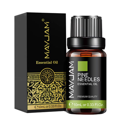 10ML Premium Essential Oil Set - Lavender, Jasmine, Eucalyptus, Vanilla, Sandalwood, Bergamot, Rosemary, Citronella, Cinnamon Fragrance Oils