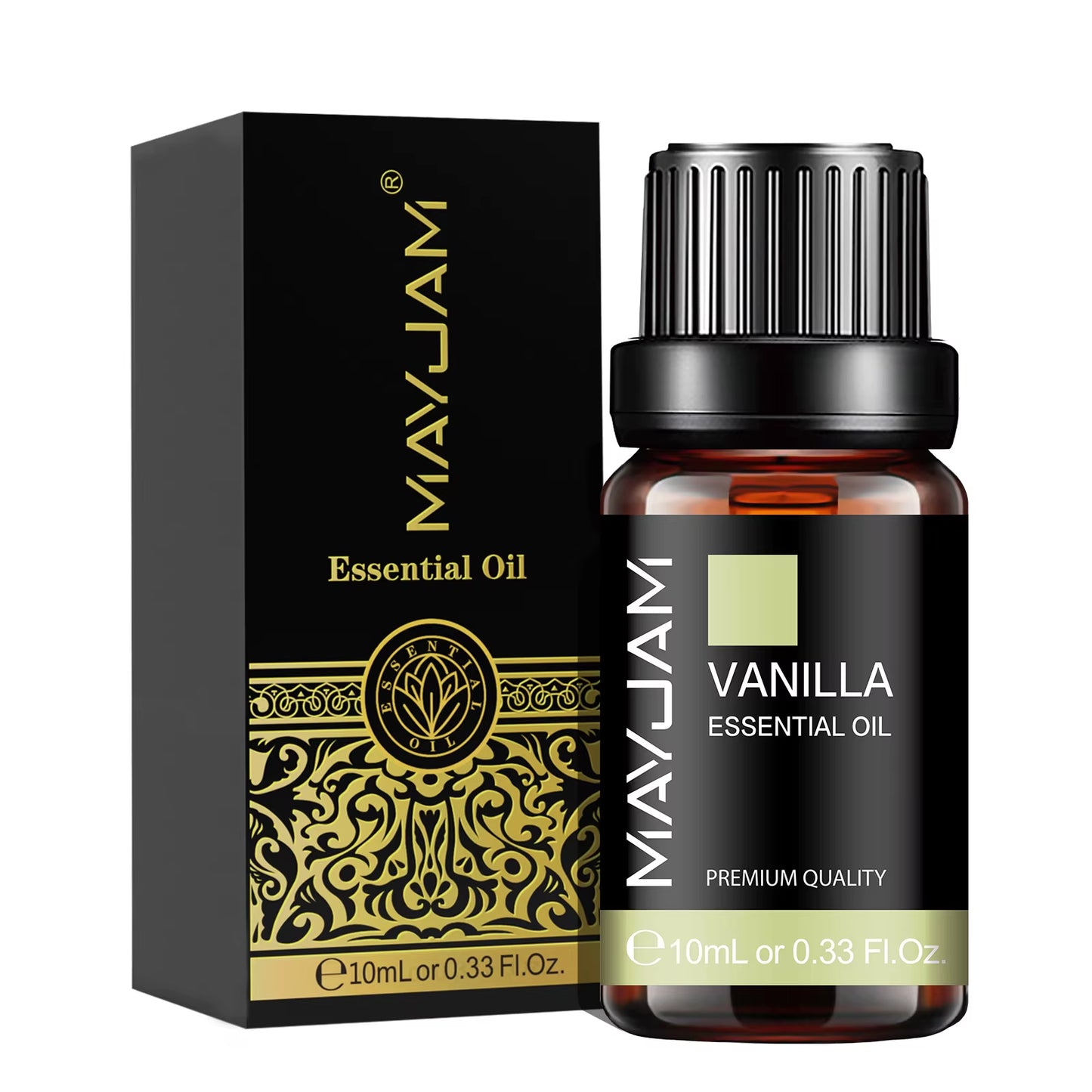 10ML Premium Essential Oil Set - Lavender, Jasmine, Eucalyptus, Vanilla, Sandalwood, Bergamot, Rosemary, Citronella, Cinnamon Fragrance Oils