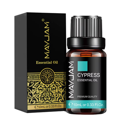 10ML Premium Essential Oil Set - Lavender, Jasmine, Eucalyptus, Vanilla, Sandalwood, Bergamot, Rosemary, Citronella, Cinnamon Fragrance Oils