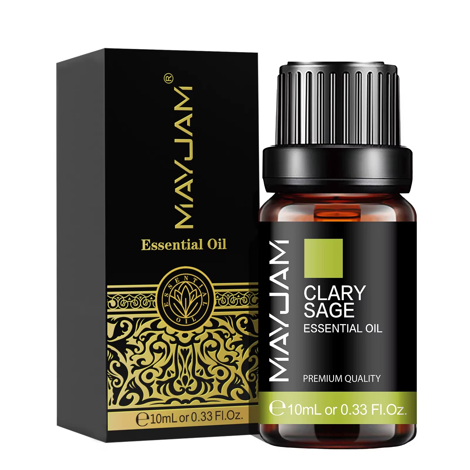 10ML Premium Essential Oil Set - Lavender, Jasmine, Eucalyptus, Vanilla, Sandalwood, Bergamot, Rosemary, Citronella, Cinnamon Fragrance Oils