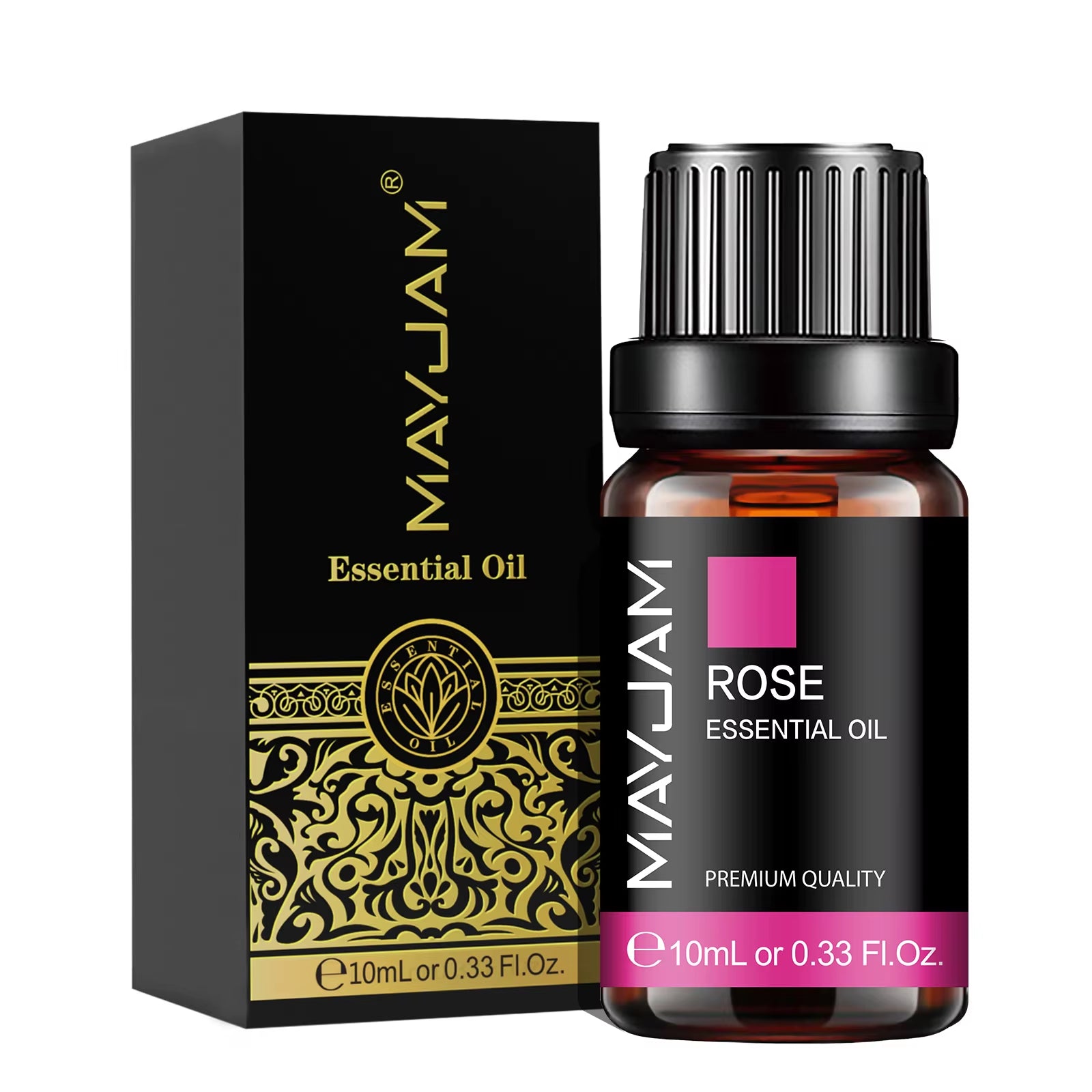 10ML Premium Essential Oil Set - Lavender, Jasmine, Eucalyptus, Vanilla, Sandalwood, Bergamot, Rosemary, Citronella, Cinnamon Fragrance Oils