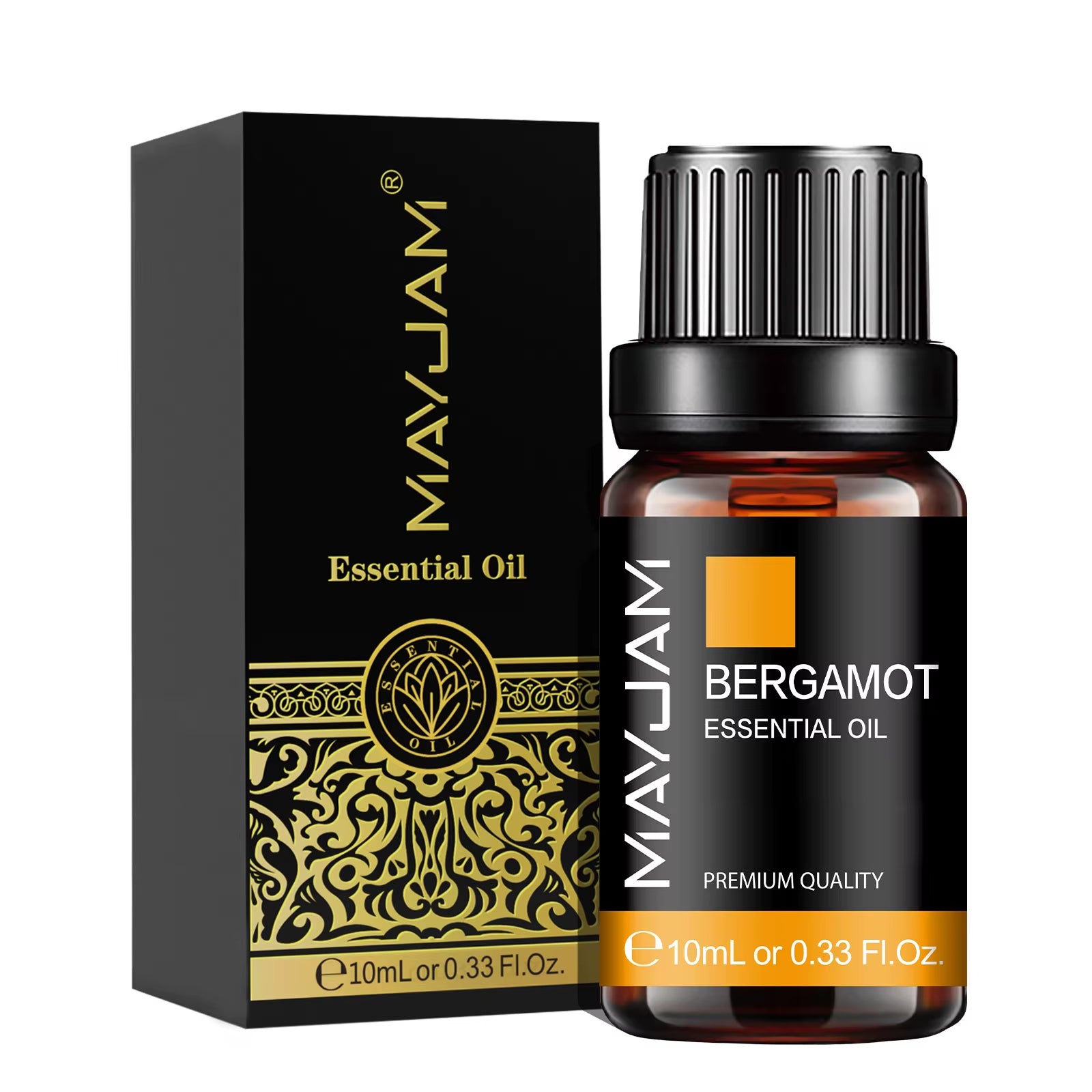 10ML Premium Essential Oil Set - Lavender, Jasmine, Eucalyptus, Vanilla, Sandalwood, Bergamot, Rosemary, Citronella, Cinnamon Fragrance Oils