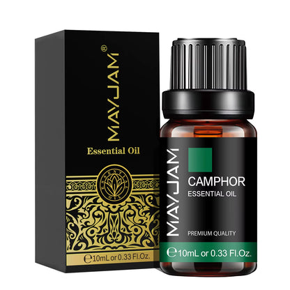 10ML Premium Essential Oil Set - Lavender, Jasmine, Eucalyptus, Vanilla, Sandalwood, Bergamot, Rosemary, Citronella, Cinnamon Fragrance Oils