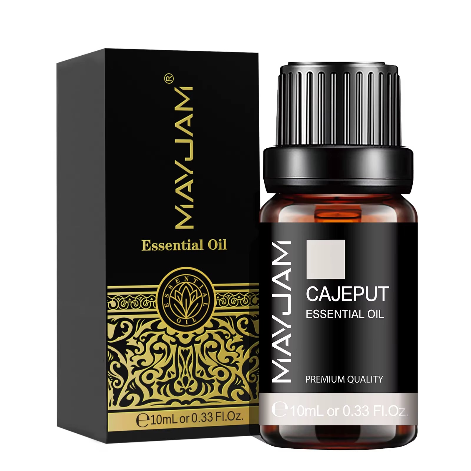10ML Premium Essential Oil Set - Lavender, Jasmine, Eucalyptus, Vanilla, Sandalwood, Bergamot, Rosemary, Citronella, Cinnamon Fragrance Oils