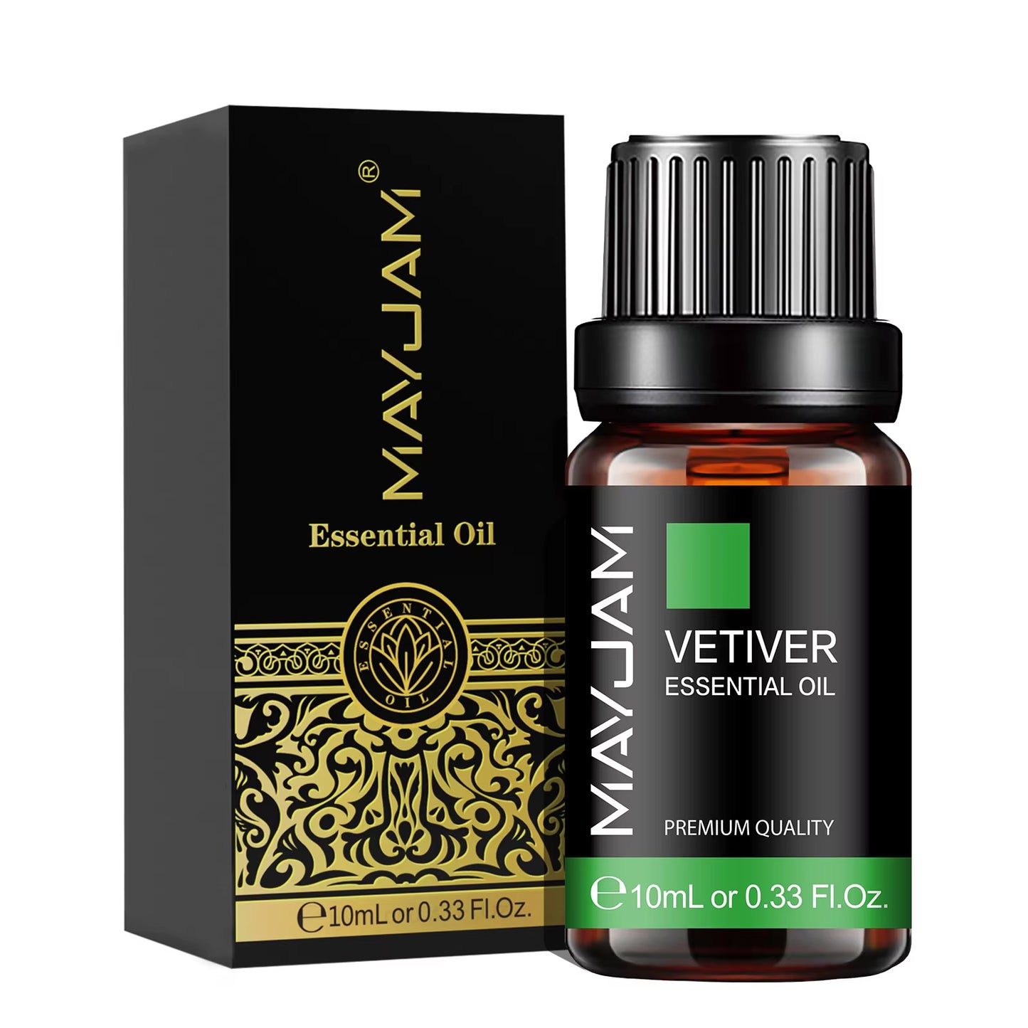 10ML Premium Essential Oil Set - Lavender, Jasmine, Eucalyptus, Vanilla, Sandalwood, Bergamot, Rosemary, Citronella, Cinnamon Fragrance Oils