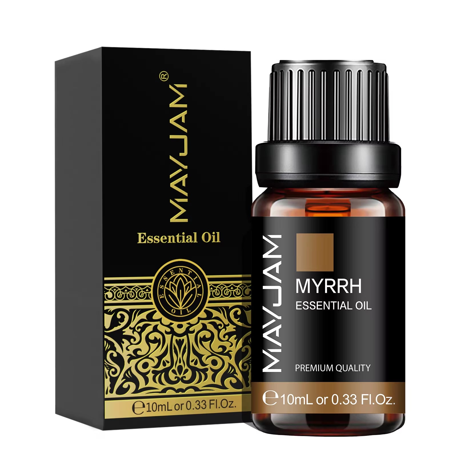 10ML Premium Essential Oil Set - Lavender, Jasmine, Eucalyptus, Vanilla, Sandalwood, Bergamot, Rosemary, Citronella, Cinnamon Fragrance Oils